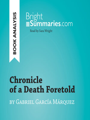 cover image of Chronicle of a Death Foretold by Gabriel García Márquez (Book Analysis)
